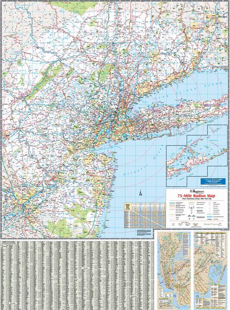 Tri State Map Ny Nj Ct