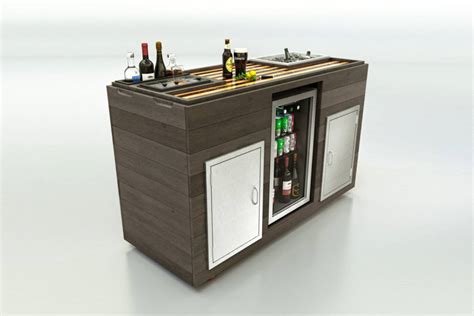 Outdoor Movable Serving Bar | Cabinet Tronix