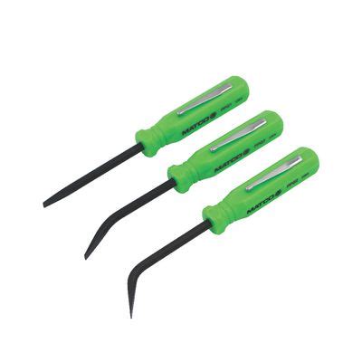 3 PIECE MINI PRY BAR TOOL SET - GREEN PPG3K | Matco Tools