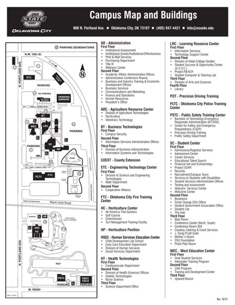 ODU Campus Map Buildings