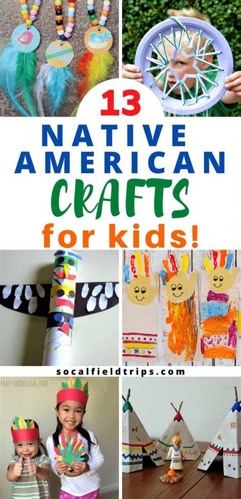 13 Easy Native American Crafts for Kids - SoCal Field Trips