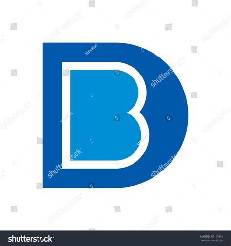 D B Logo Vector Stock Vector (Royalty Free) 355109552 | Shutterstock