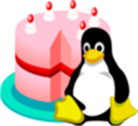 Happy Birthday Penguin Clip Art at Clker.com - vector clip art online, royalty free & public domain