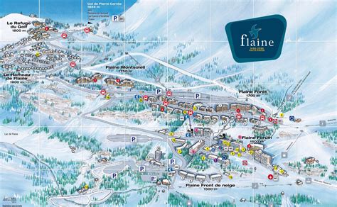 Hotels of Flaine ski resort in France