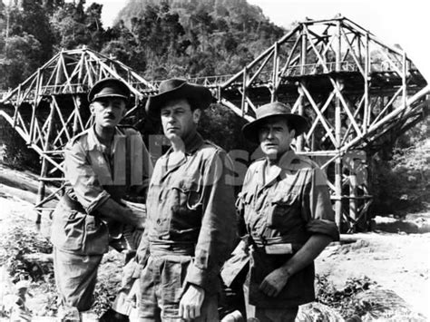 'The Bridge on the River Kwai, Alec Guinness, William Holden, Jack Hawkins, 1957' Photo ...