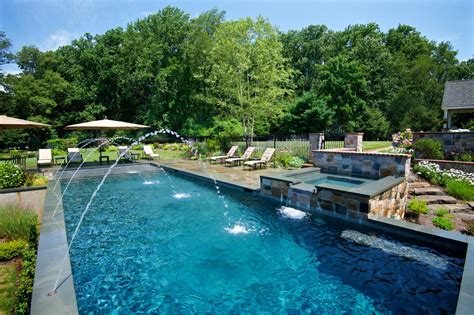 Traditional Elements - Wilmington, DE - Traditional - Pool - Wilmington - by Armond Aquatech Pools