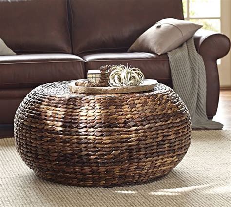 2024 Latest New Round Seagrass Coffee Table Furniture