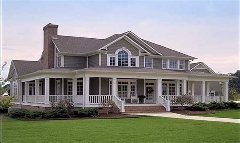 Ba Nursery Farm Houses With Wrap Around Porches Farmhouse Plans ...