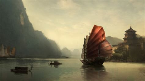 Chinese Scenery Wallpaper - WallpaperSafari