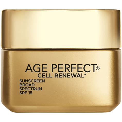 L'Oreal Paris Age Perfect Cell Renewal Day Cream Moisturizer, 0.5 oz - Walmart.com