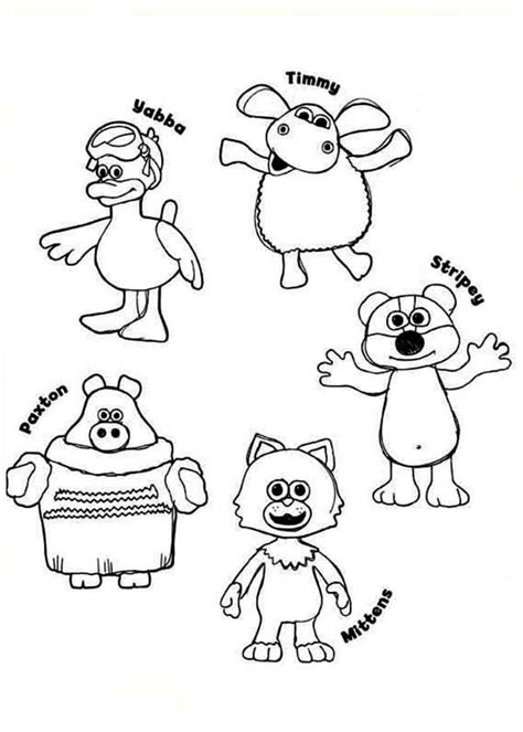 Timmy Time Coloring Pages - Free Coloring Pages Printables