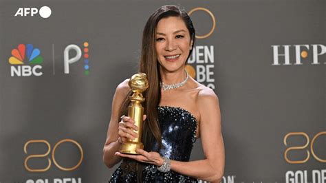 MICHELLE YEOH IS THE FIRST MALAYSIAN TO WIN A GOLDEN GLOBE AWARD