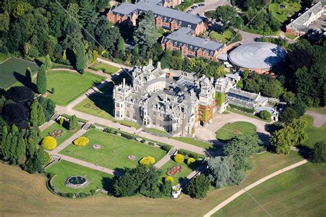 Thoresby Hall - aerialphotos | Thoresby hall, Nottinghamshire, Castle mansion