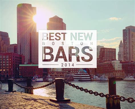 Boston's 11 best new bars of the year | New boston, Boston, Cool bars