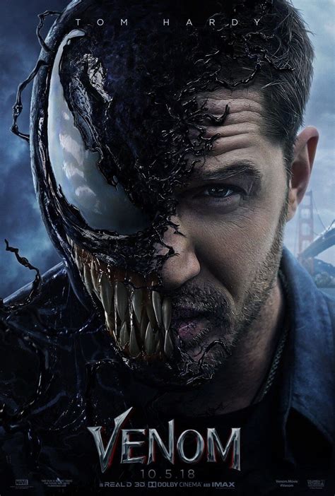 Venom "B" 11x17 Promo Movie POSTER Tom Hardy | eBay