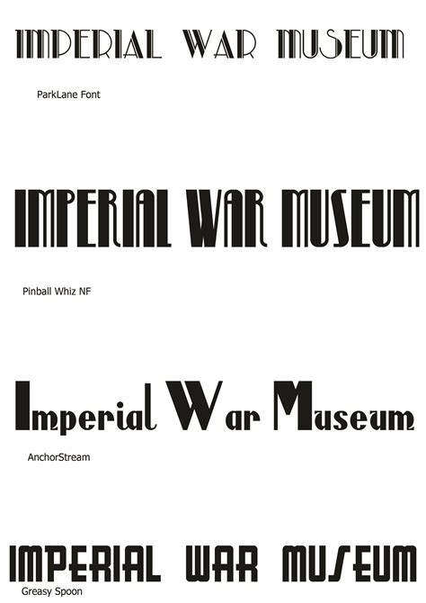 Art Deco Fonts In Microsoft Word - Download Free Mock-up