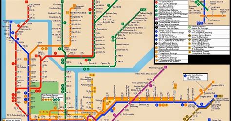 New York City Subway Map - Free Printable Maps