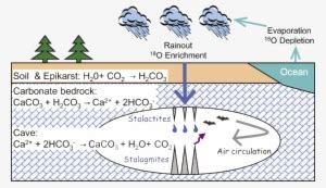 The Formation Process Of Stalagmites - Illustration Transparent PNG ...