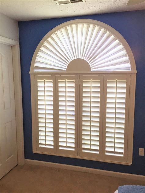 Custom Arched Shutters | Sunburst Shutters