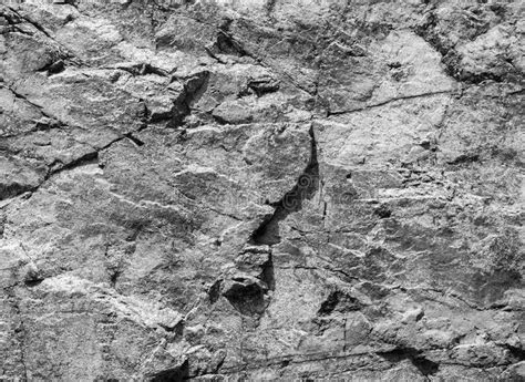 Rough Gray Rock Wall, Stone Texture Stock Photo - Image of rocky ...