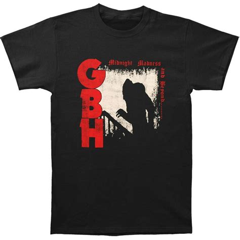 GBH - G.B.H. Men's Midnight Madness Slim Fit T-shirt Black - Walmart.com - Walmart.com