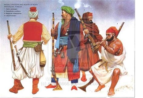 Ottoman soldiers by saudi6666 on DeviantArt