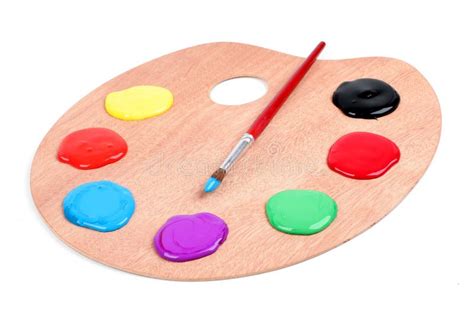 Paint Palette stock image. Image of creativity, paint - 2281879