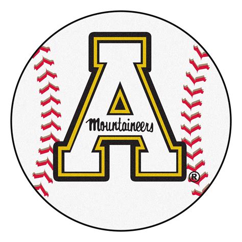 Appalachian State Baseball Mat 27" diameter - Walmart.com - Walmart.com