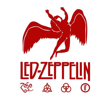 Led Zeppelin Angel Logo