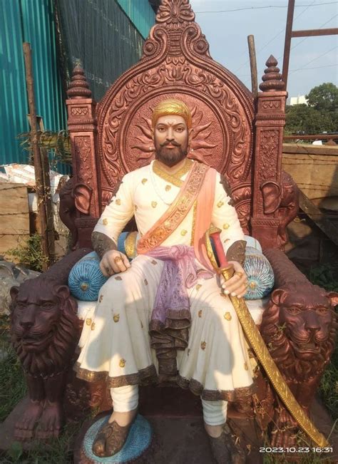 Multicolor Fiber Chhatrapati Shivaji Maharaj Statue at Rs 250000 in ...