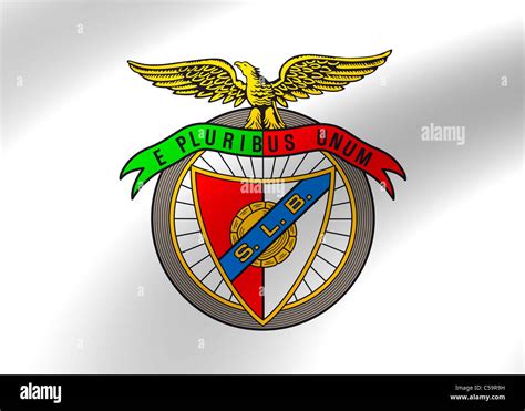 SL Benfica logo flag symbol emblem icon Stock Photo - Alamy