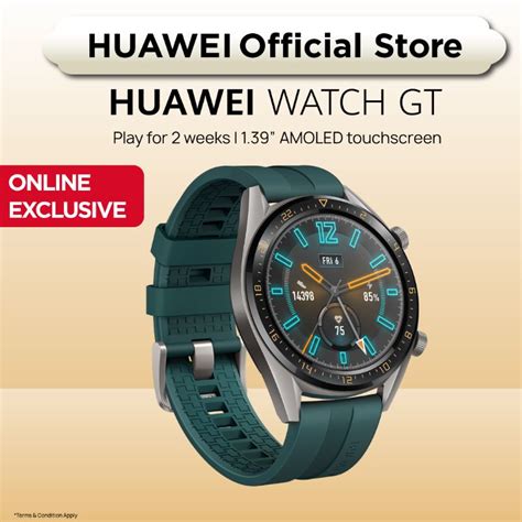 Jual Huawei Watch GT | Smartwatch | 2-Week Battery Life | GPS | Sports ...