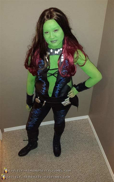 Totally Homemade Gamora Costume