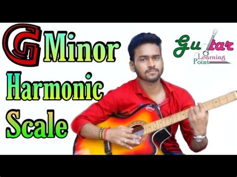 G || minor || harmonic || scale || how to play || G harmonic minor ...