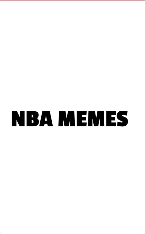 NBA MEMES | WEBTOON