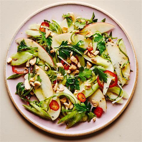 Celery, Apple, and Peanut Salad Recipe | Bon Appétit