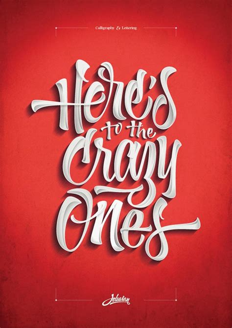 Custom Lettering - Typography Poster Design by Joluvian