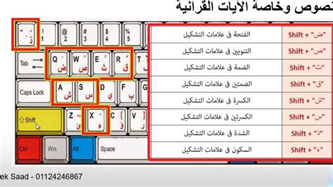 علامات التشكيل فى الكيبورد - المحاضرة 7 - YouTube