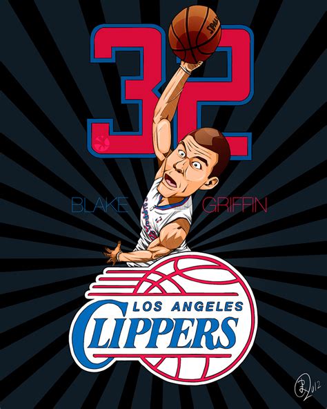Blake Griffin 32 Los Angeles Clippers
