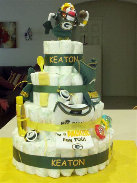 Green Bay Packers theme for Baby Keaton! | Packers baby shower, Green ...