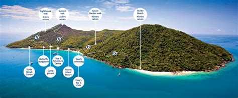 Fitzroy Island Map | Fitzroy Island Resort