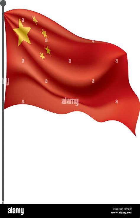 China flag, vector illustration Stock Vector Image & Art - Alamy