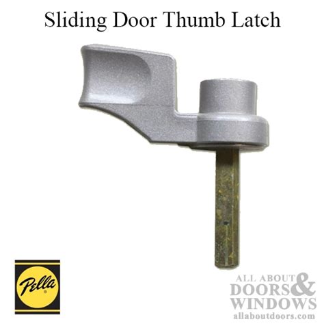 Other Window Accessories PELLA EXTERIOR SLIDING PATIO DOOR HANDLE BROWN ...