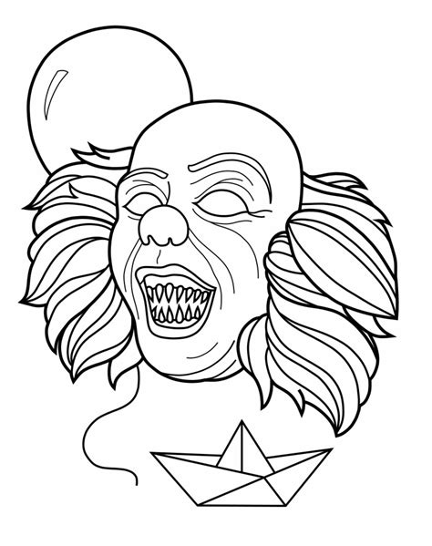 Dibujos de Payaso para colorear e imprimir– ColoringOnly.Com