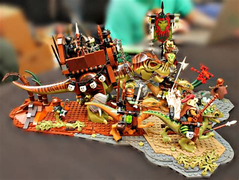 LEGO MOC of the Week - Cretaceous Convoy by Hugo Rschp - BrickWarriors