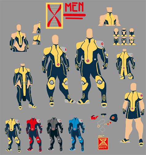 ArtStation - X-men Uniforms (Modern)