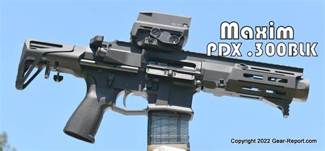 Maxim Defense .300BLK PDX AR15 Review - Gear Report