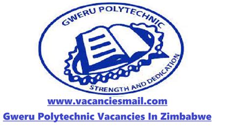 Gweru Polytechnic Vacancies 2024 Apply For Lecturer Job Opportunity