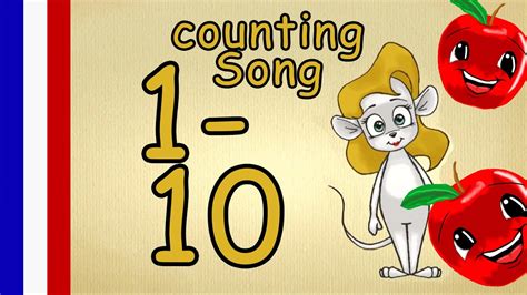 learning numbers - from 1 to 10 - french songs for children - YouTube