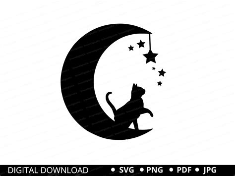 Black Cat Moon Silhouette | ubicaciondepersonas.cdmx.gob.mx
